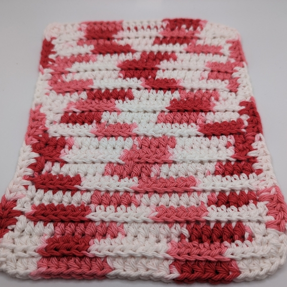 💞2/$2 HAND CRAFTED Crocheted All Purpse 100% Cottn Reus ble Bath or Dish Cloths - Picture 4 of 8